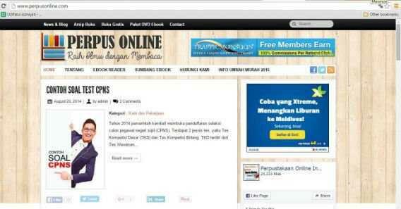 6 Website pecinta Buku