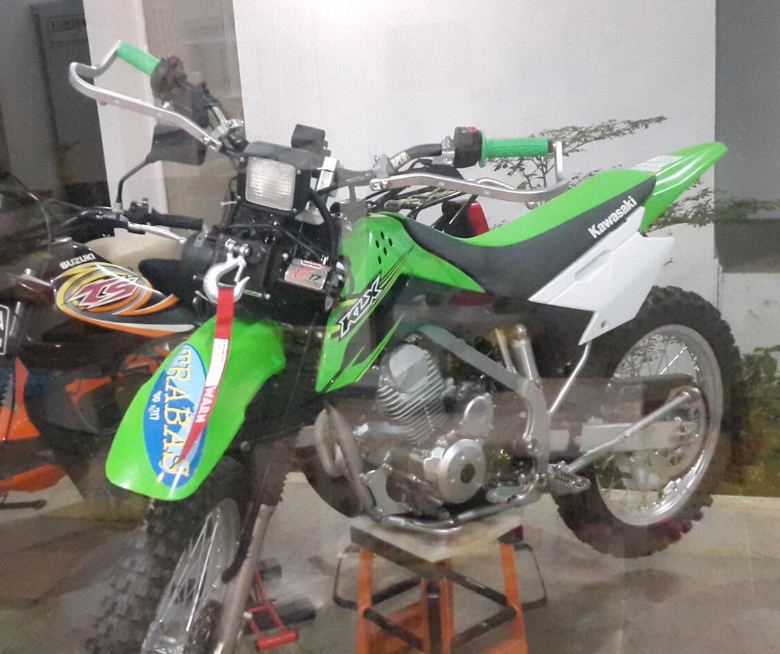 New KLX 140 Offroad CBU - Showroom Dealer Resmi Motor Kawasaki Jabodetabekserker