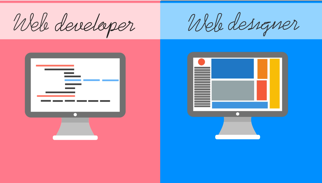 PERBEDAAN WEb Developer dan Web Designer Dijelaskan pake grafis gan!!