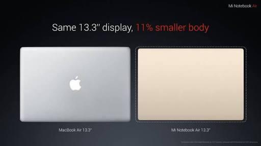 Xiaomi hadirkan pesaing MacBook, Mi Notebook Air