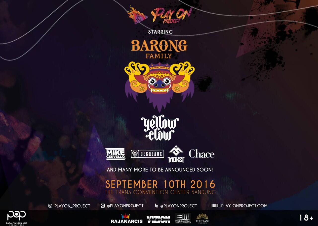Play - On Project : The First and Biggest Bandung International EDM Festival