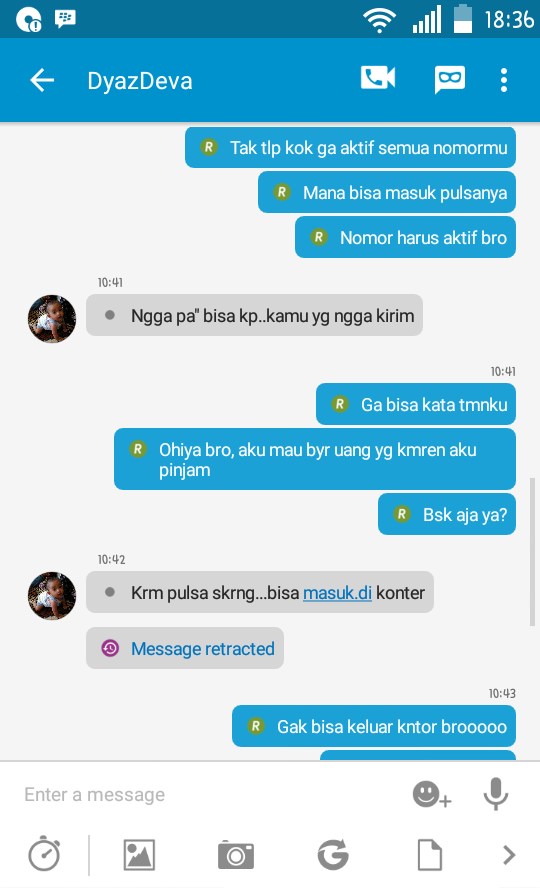 Hati-hati, Hacker sudah mulai mengambil alih BBM kamu gan