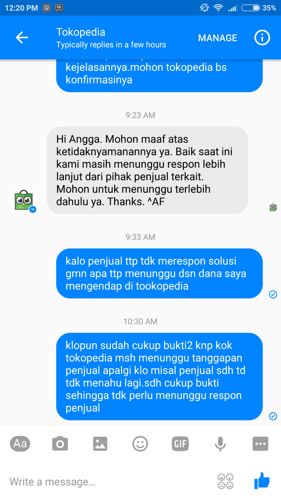 tarik dana ditokopedia berbeli belit