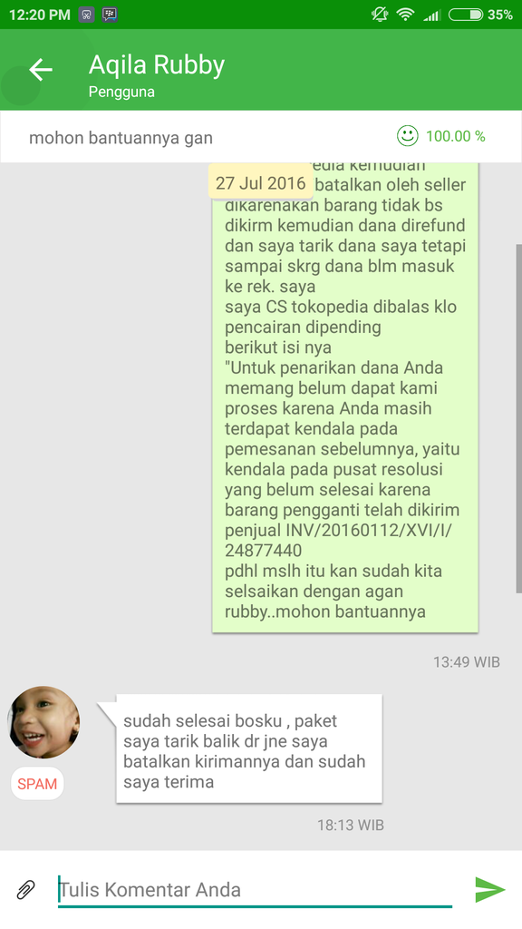 tarik dana ditokopedia berbeli belit