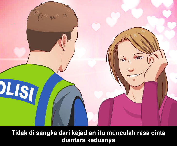 Kejadian Sebenarnya Peristiwa Polisi Jatuh bersama Pengendara Perempuan