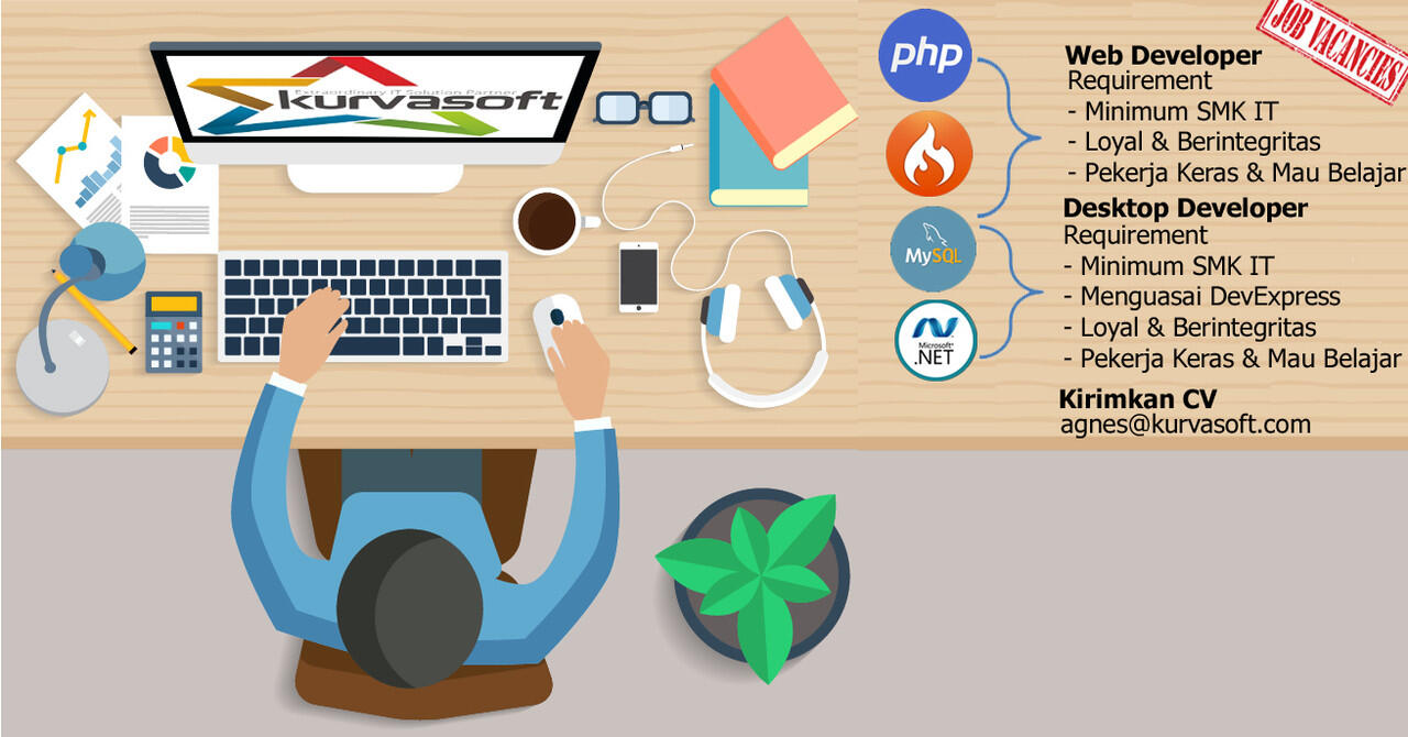 Loker Web dan .NET Programmer (Lokasi Kantor diBandung)