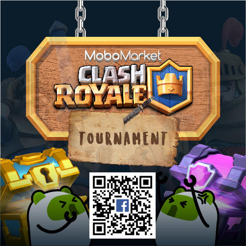 Turnamen Online Clash Royale Mobomarket!