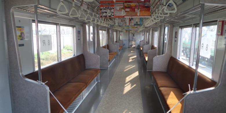 Ini Penampakan 30 Gerbong KRL yang Baru Didatangkan dari Jepang