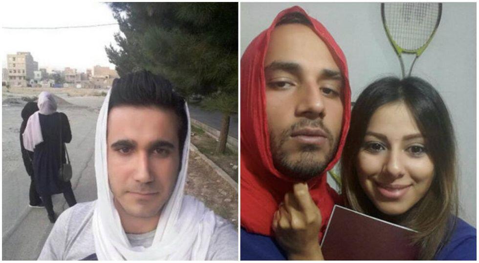 Di balik fenomena berbagi foto lelaki berjilbab di Iran