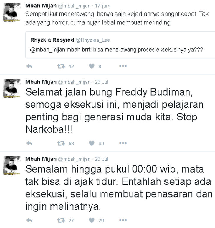 Merinding! Mbah Mijan Terawang Detik-detik Eksekusi Mati Freddy Budiman