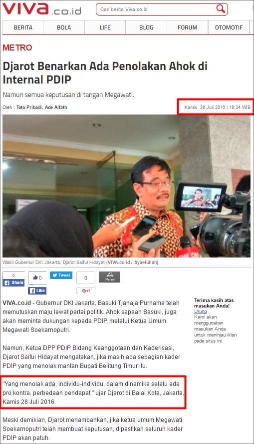 Rekayasa Trending Topic dan Wartawan Kompas Bayaran Buat Ahok