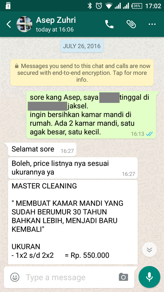 Janji Super Kinclong dari MASTER CLEANING SALON KAMAR MANDI