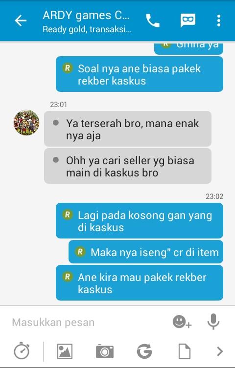 HOT ARDY GAME CENTER PENIPU GAGAL !!!