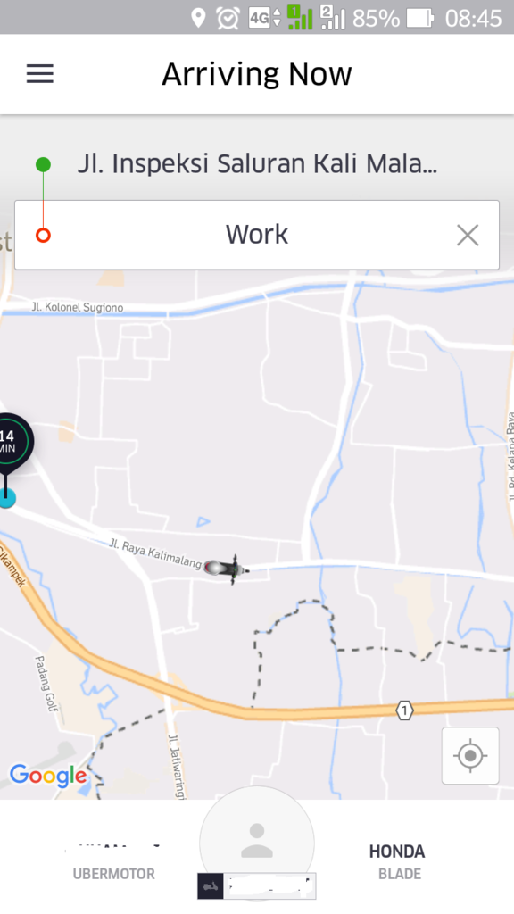 Kontradiksi Layanan Uber Motor (yang suka pake UBER masuk !!!!!)