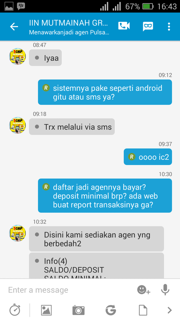 &#91;Sharing&#93; Modus Penipuan mengatasnamakan &quot;Graha Pulsa&quot;