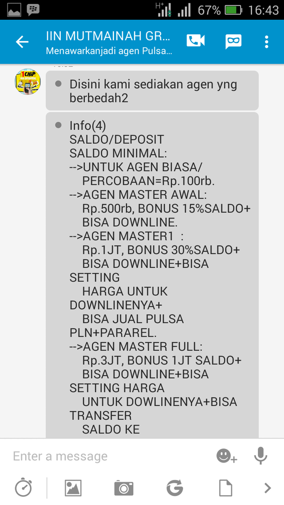 &#91;Sharing&#93; Modus Penipuan mengatasnamakan &quot;Graha Pulsa&quot;