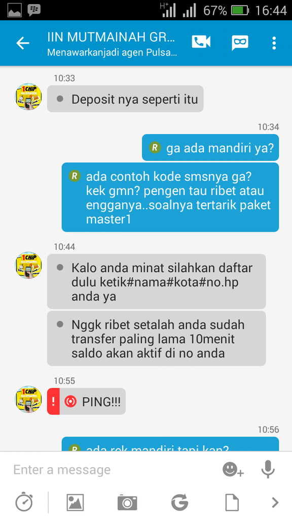 &#91;Sharing&#93; Modus Penipuan mengatasnamakan &quot;Graha Pulsa&quot;