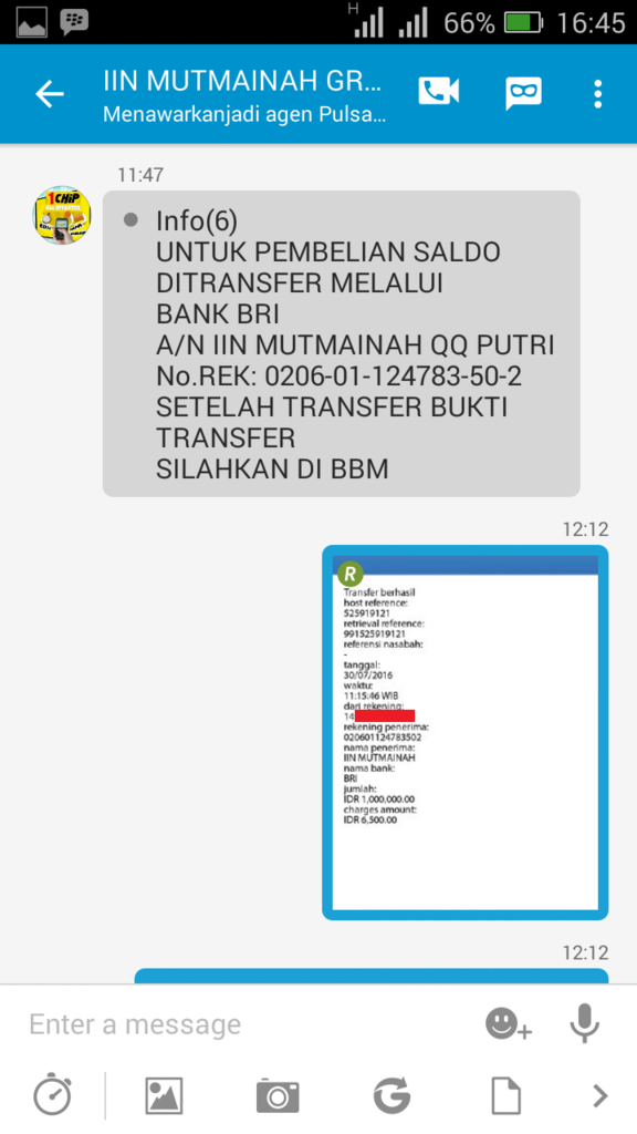 &#91;Sharing&#93; Modus Penipuan mengatasnamakan &quot;Graha Pulsa&quot;