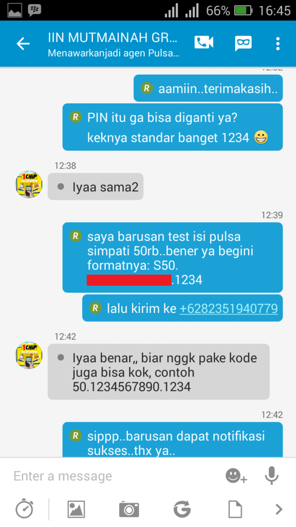 &#91;Sharing&#93; Modus Penipuan mengatasnamakan &quot;Graha Pulsa&quot;