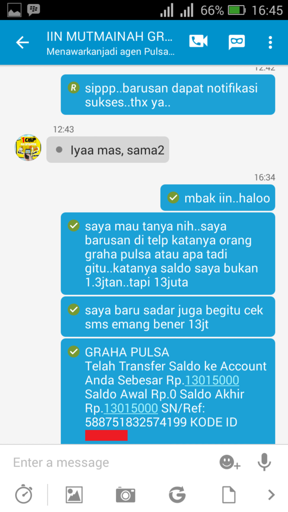 &#91;Sharing&#93; Modus Penipuan mengatasnamakan &quot;Graha Pulsa&quot;