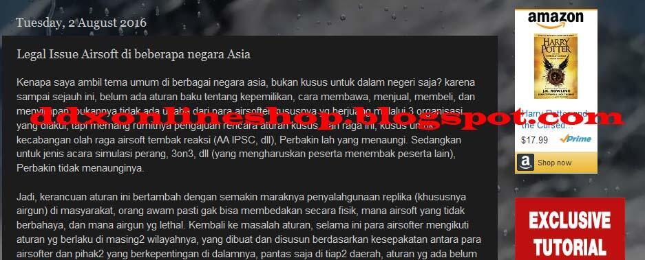Ini nih Info seputar Airsoft, sejarah, perkembangan dan perbedaannya dengan airgun