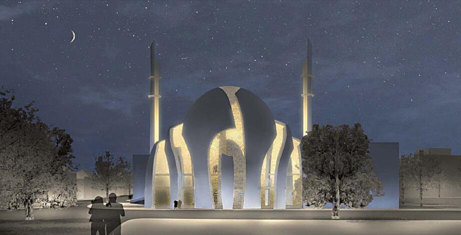 Masjid Berkubah Kaca di Jerman, Unik Gan !