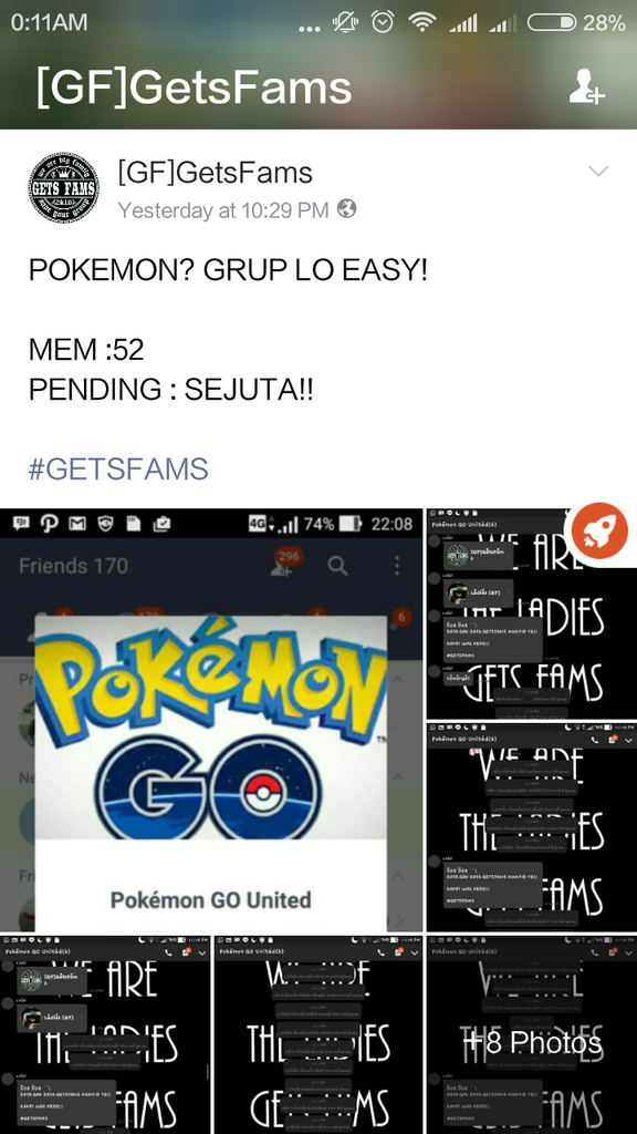 MASUK GAN ! NIH KELOMPOK BOCAH YANG SUKA NGE HACK GRUP ORANG ! BANTU LACAK