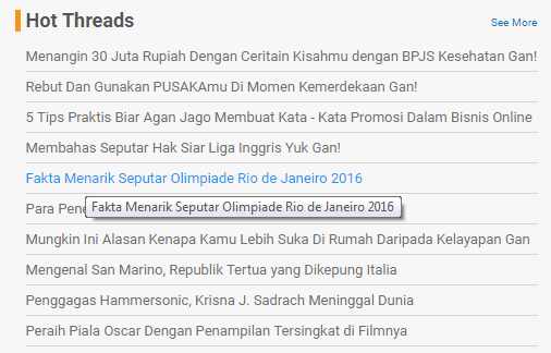 Fakta Menarik Seputar Olimpiade Rio de Janeiro 2016