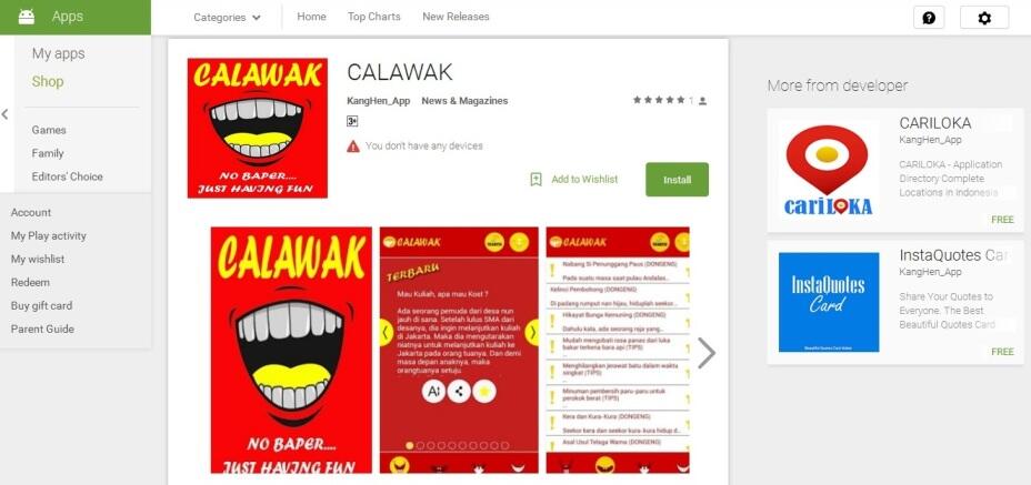 &#91;Share&#93; Aplikasi Android yang bikin kamu ngakak tiap hari ampe Gila !!