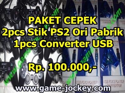 **GROSIR** Gamepad/Stik/Controller XBOX,Receiver,Xtech,M-Tech,Stik PS2,Converter Stik