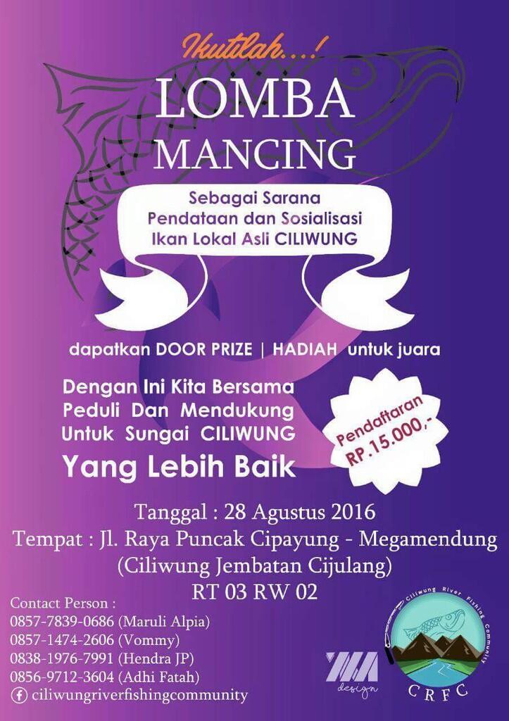 ACARA PEDULI DAN MENDUKUNG UNTUK SUNGAI CILIWUNG YANG LEBIH BAIK