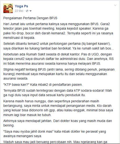5 Alasan Agan Harus Bersyukur Karena Ada BPJS