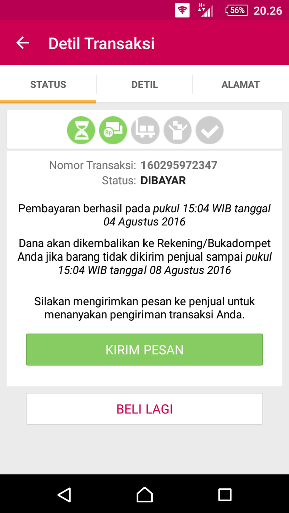 SURAT TEBUKA UNTUK BUKALAPAK, harap penjelasannya