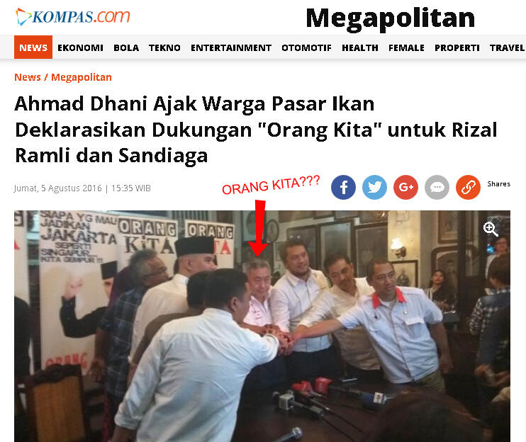 Apaaaa??? Orang Kita?????? 