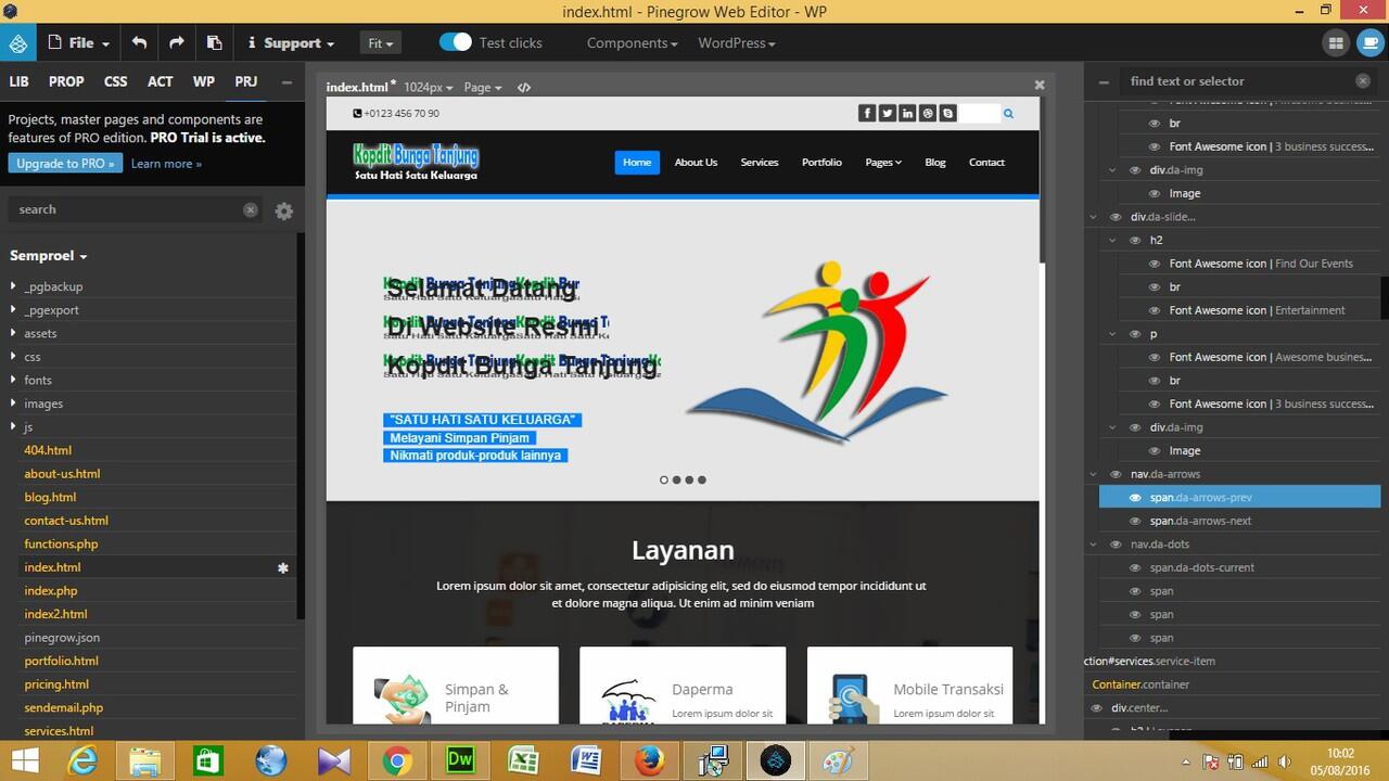 Solusi HTML Web gan