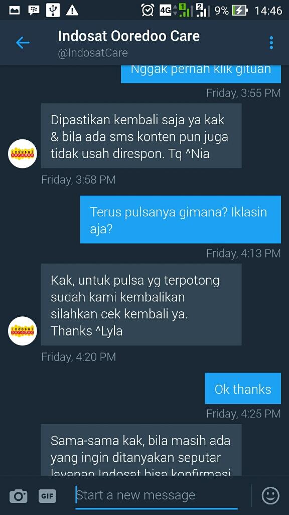 IM3 INDOSAT OOREDOO Hobi Mencuri Pulsa Pelanggan 