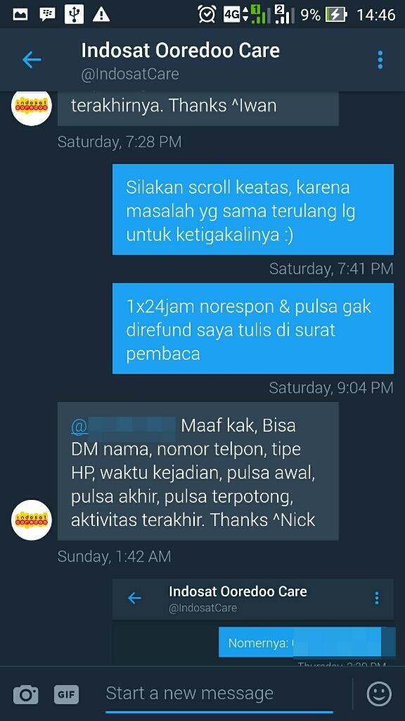 IM3 INDOSAT OOREDOO Hobi Mencuri Pulsa Pelanggan 