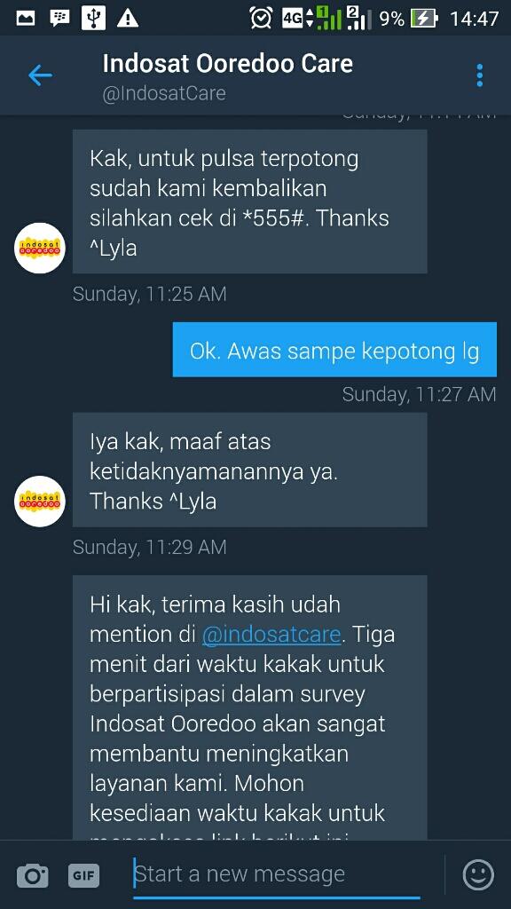 IM3 INDOSAT OOREDOO Hobi Mencuri Pulsa Pelanggan 