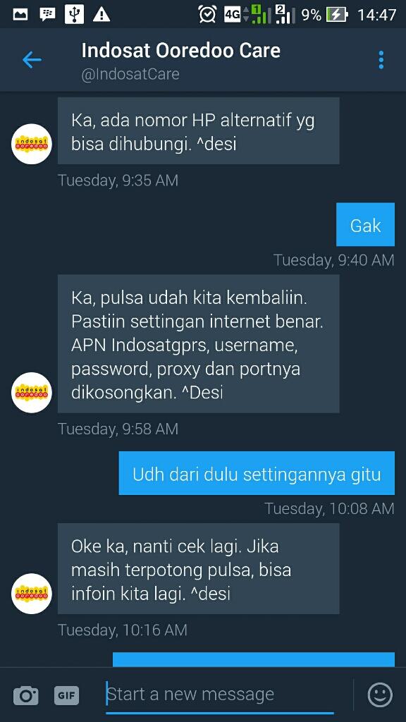 IM3 INDOSAT OOREDOO Hobi Mencuri Pulsa Pelanggan 