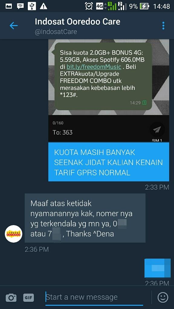 IM3 INDOSAT OOREDOO Hobi Mencuri Pulsa Pelanggan 