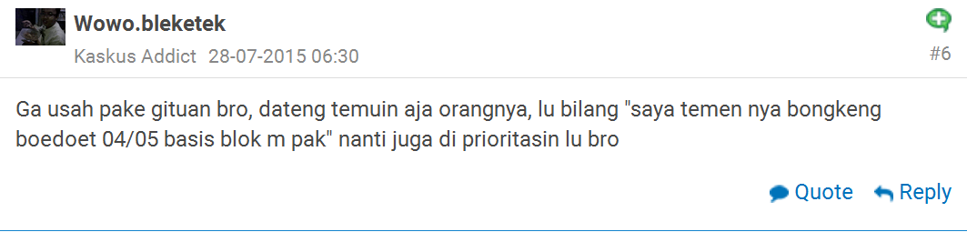 Ini Dia Bleeh Tipe2 Kaskuser Yang Anda Di Lonjeh, Ente Tipe Yang Mana Bleeh....???