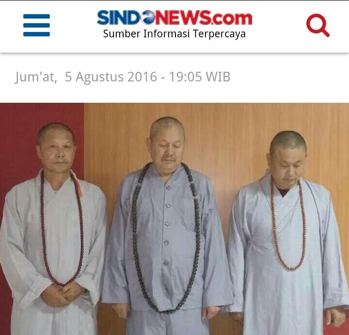 Tiga Biksu asal Tiongkok Sebarkan Uang Palsu di Bali