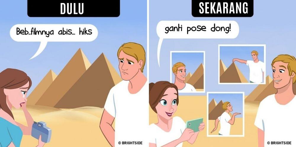 (generasi 90-an) Beda Memotret Zaman Dulu dan Sekarang