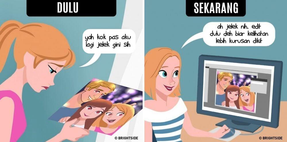 (generasi 90-an) Beda Memotret Zaman Dulu dan Sekarang