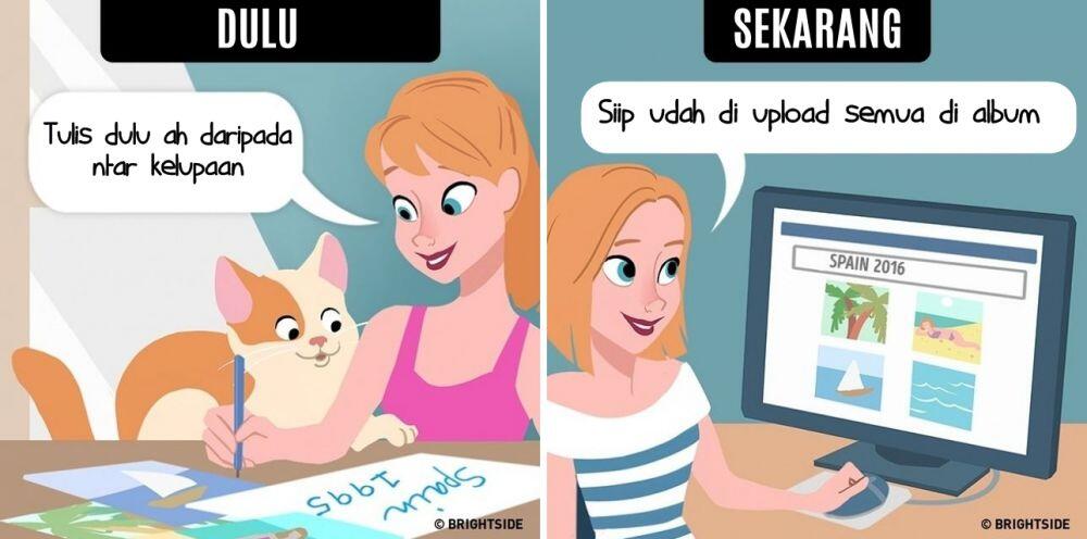(generasi 90-an) Beda Memotret Zaman Dulu dan Sekarang