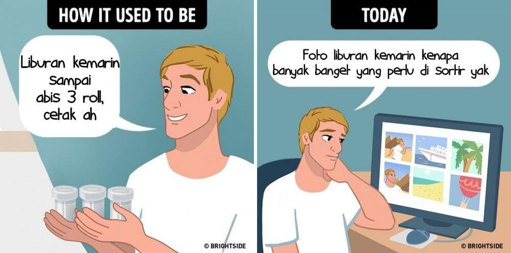 (generasi 90-an) Beda Memotret Zaman Dulu dan Sekarang