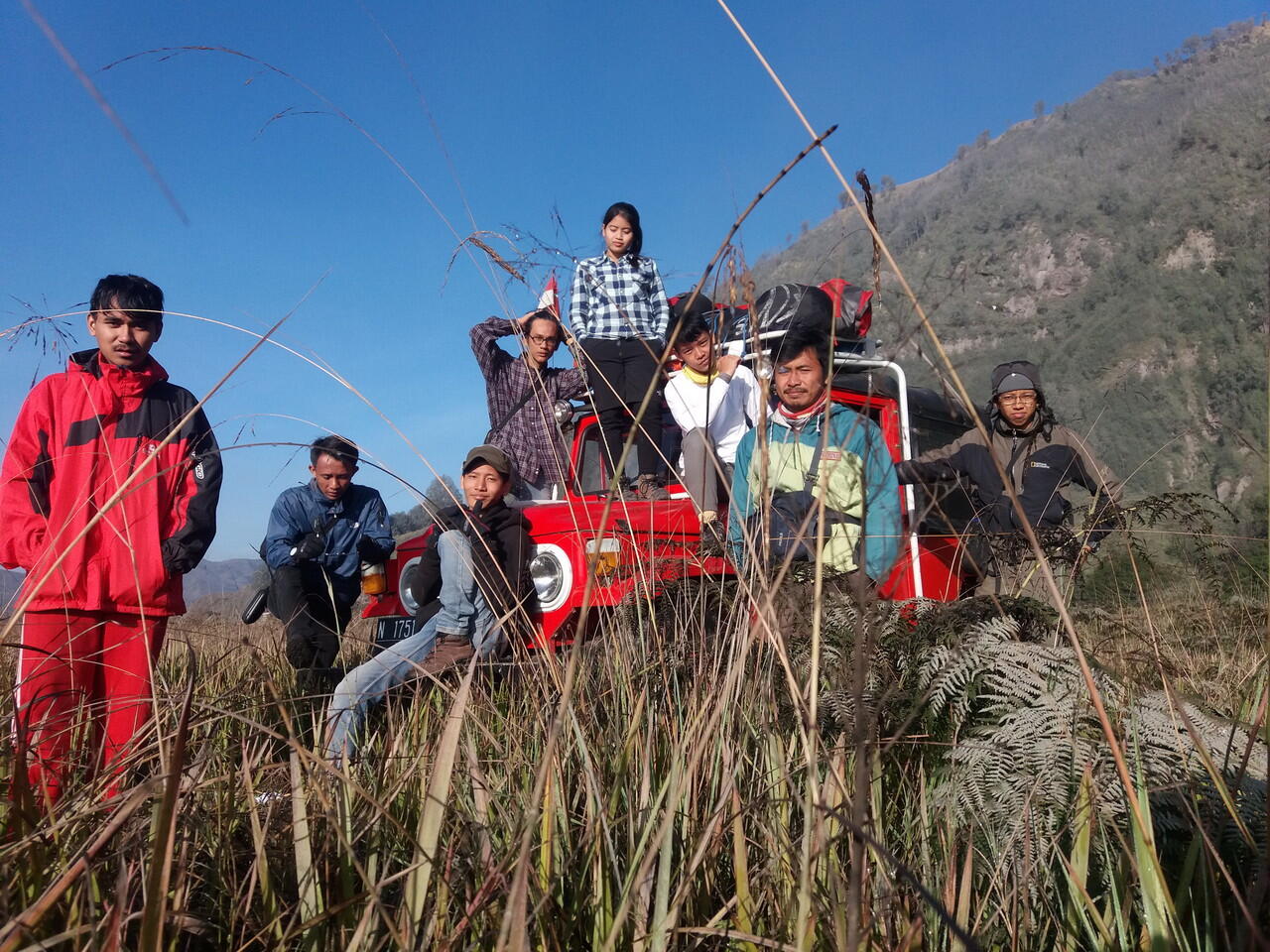 SEMERU DAN BROMO. Terimakasih Mas Pras...