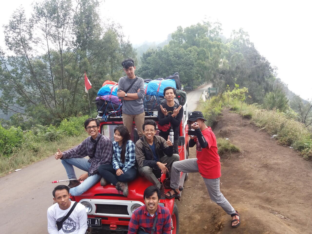 SEMERU DAN BROMO. Terimakasih Mas Pras...