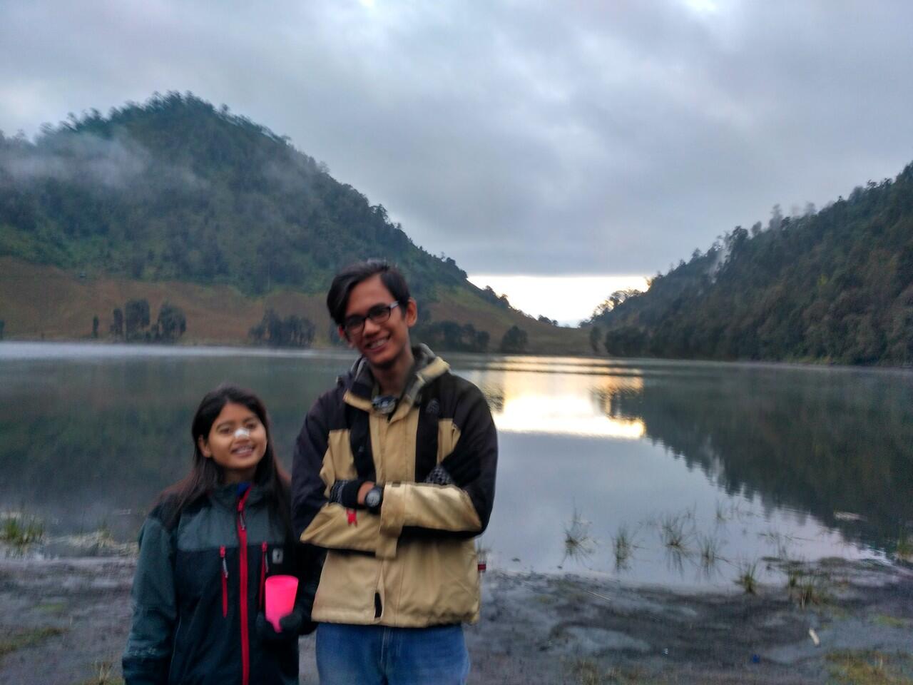 SEMERU DAN BROMO. Terimakasih Mas Pras...