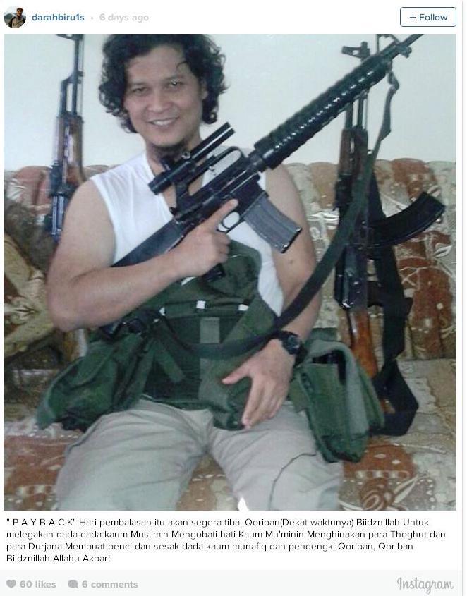 Beredar Akun Instagram Diduga Mujahidin ISIS Asal Indonesia